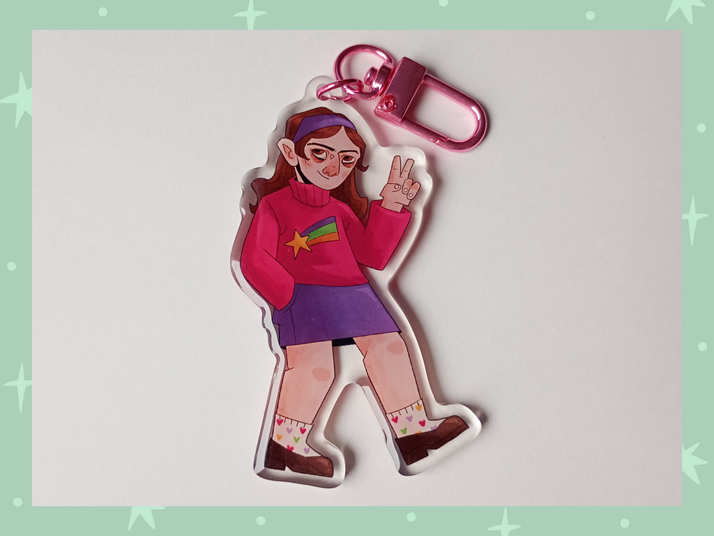Gravity Falls Acrylic Keychains