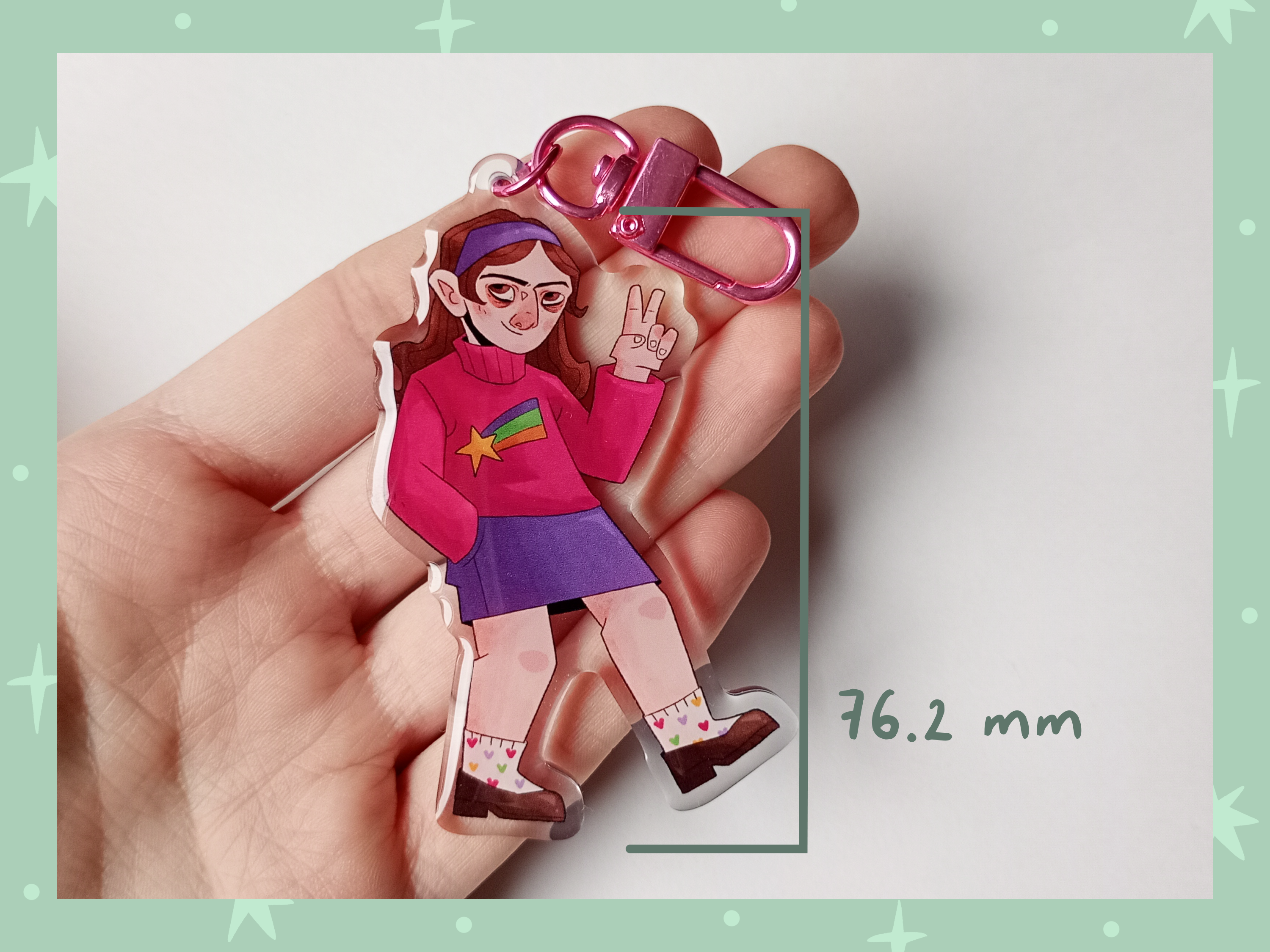 Gravity Falls Acrylic Keychains