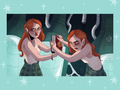 Gravity Falls Wendy Clones Art Print