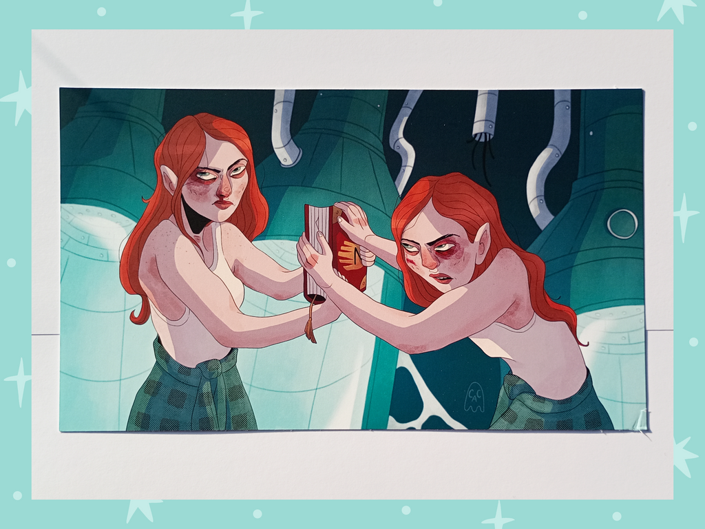 Gravity Falls Wendy Clones Art Print