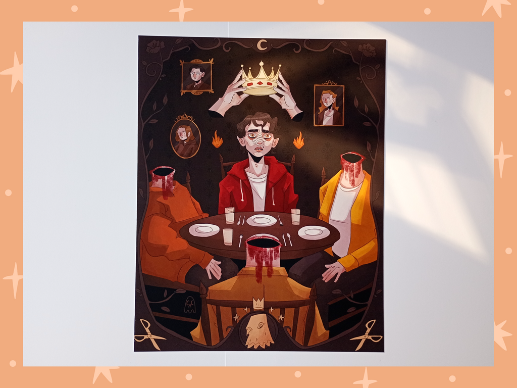 Hereditary Family Dinner Art Print
