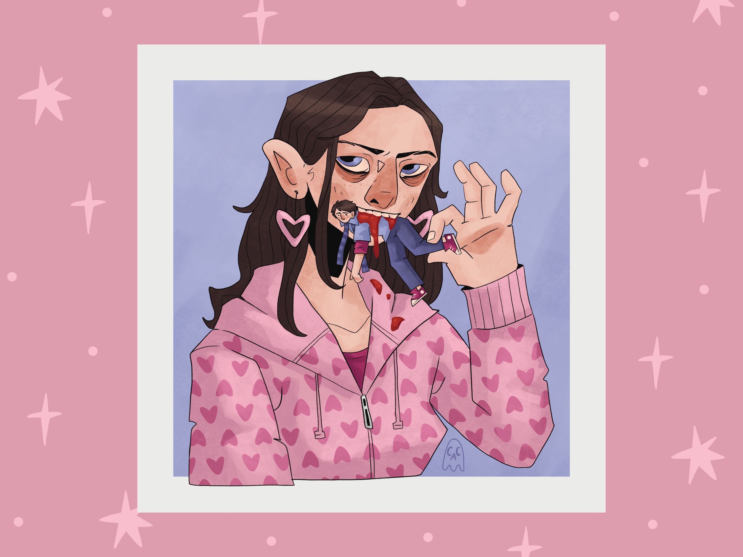 Jennifer's Body Jennifer Check Art Print