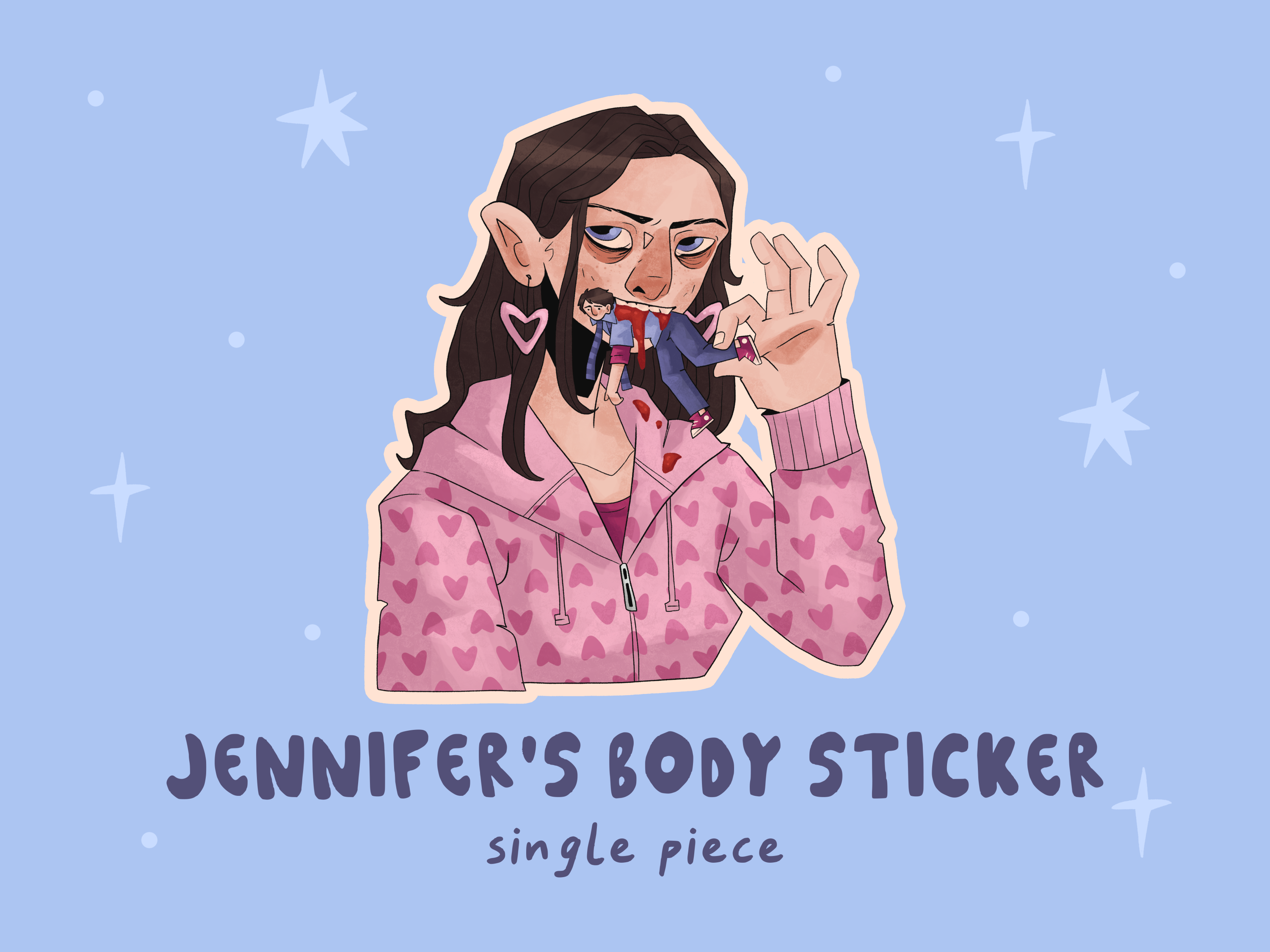 Jennifer's Body Jennifer Check Sticker
