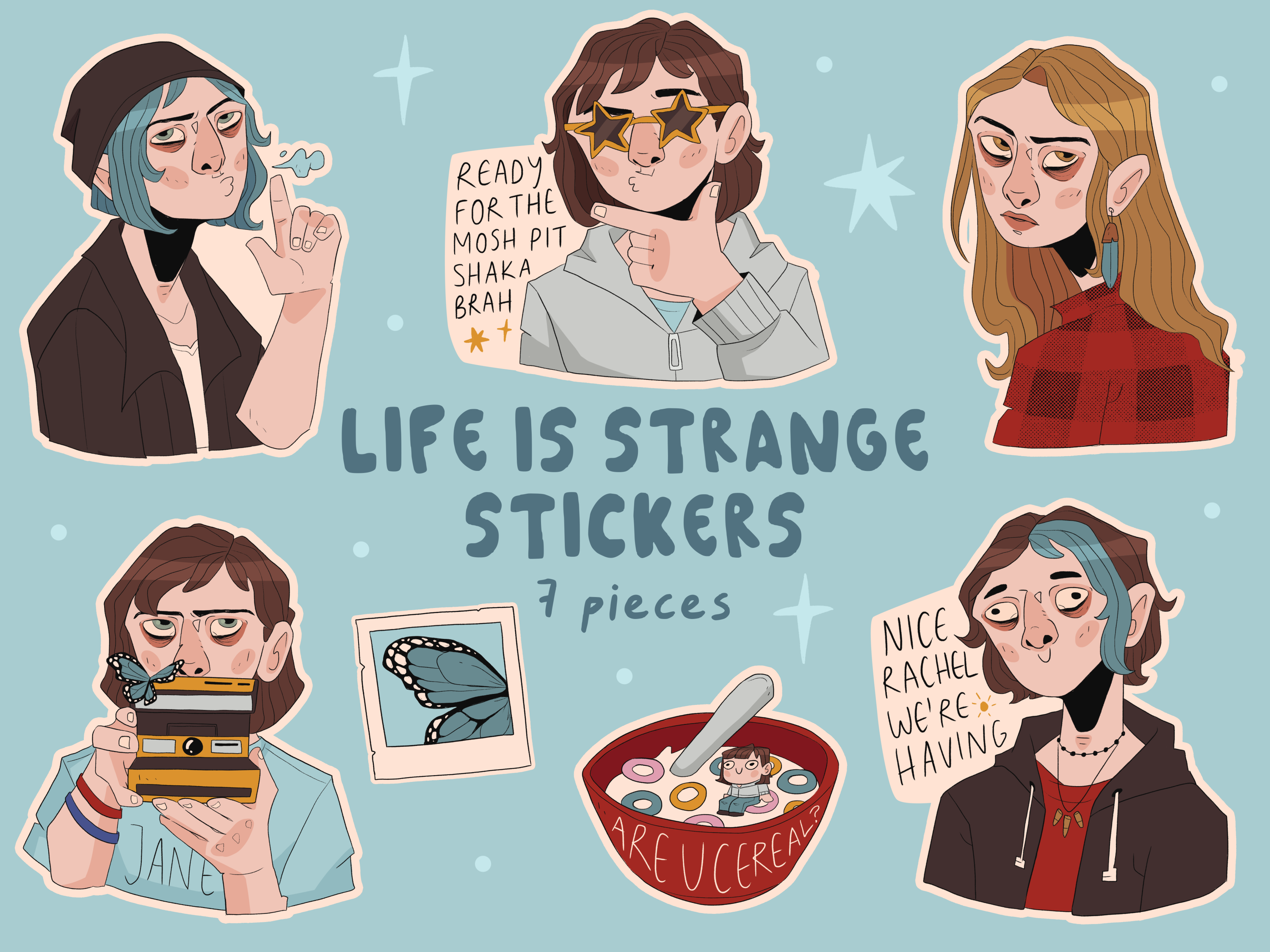 Life Is Strange Sticker Pack