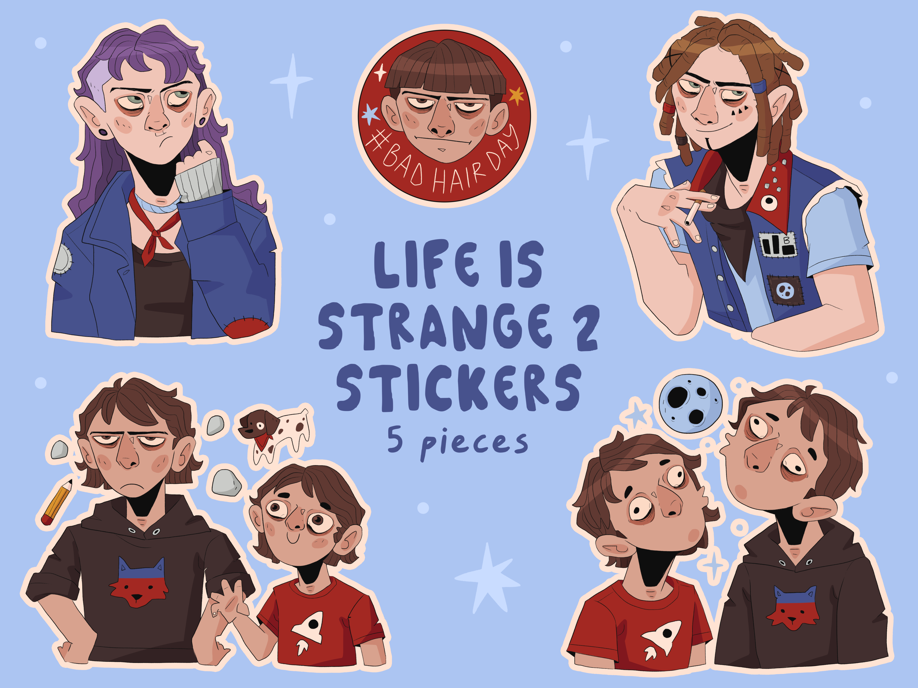 Life Is Strange 2 Sticker Pack