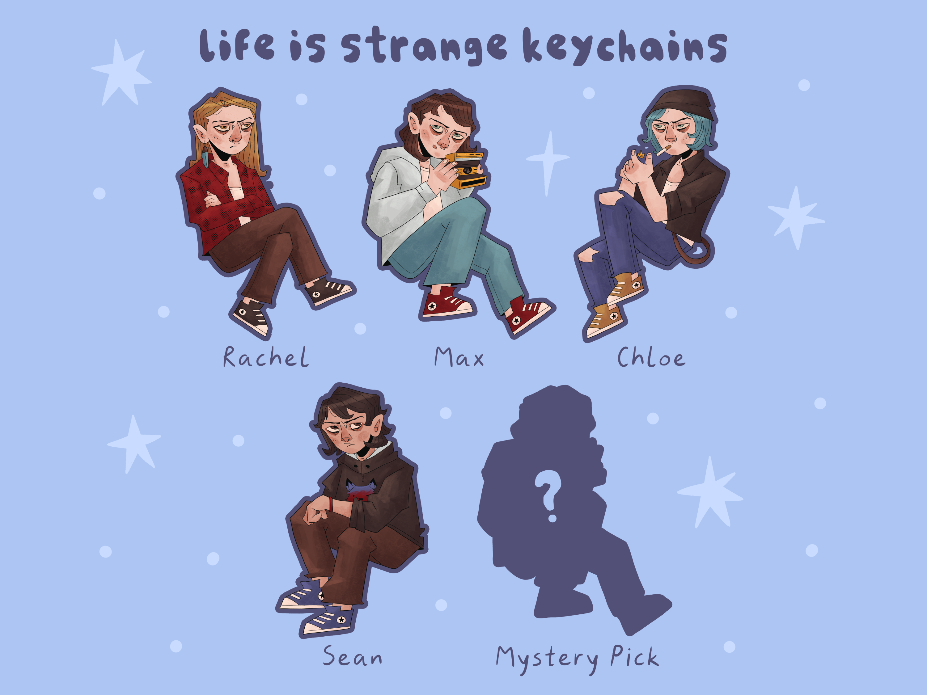 Life Is Strange Acrylic Keychains