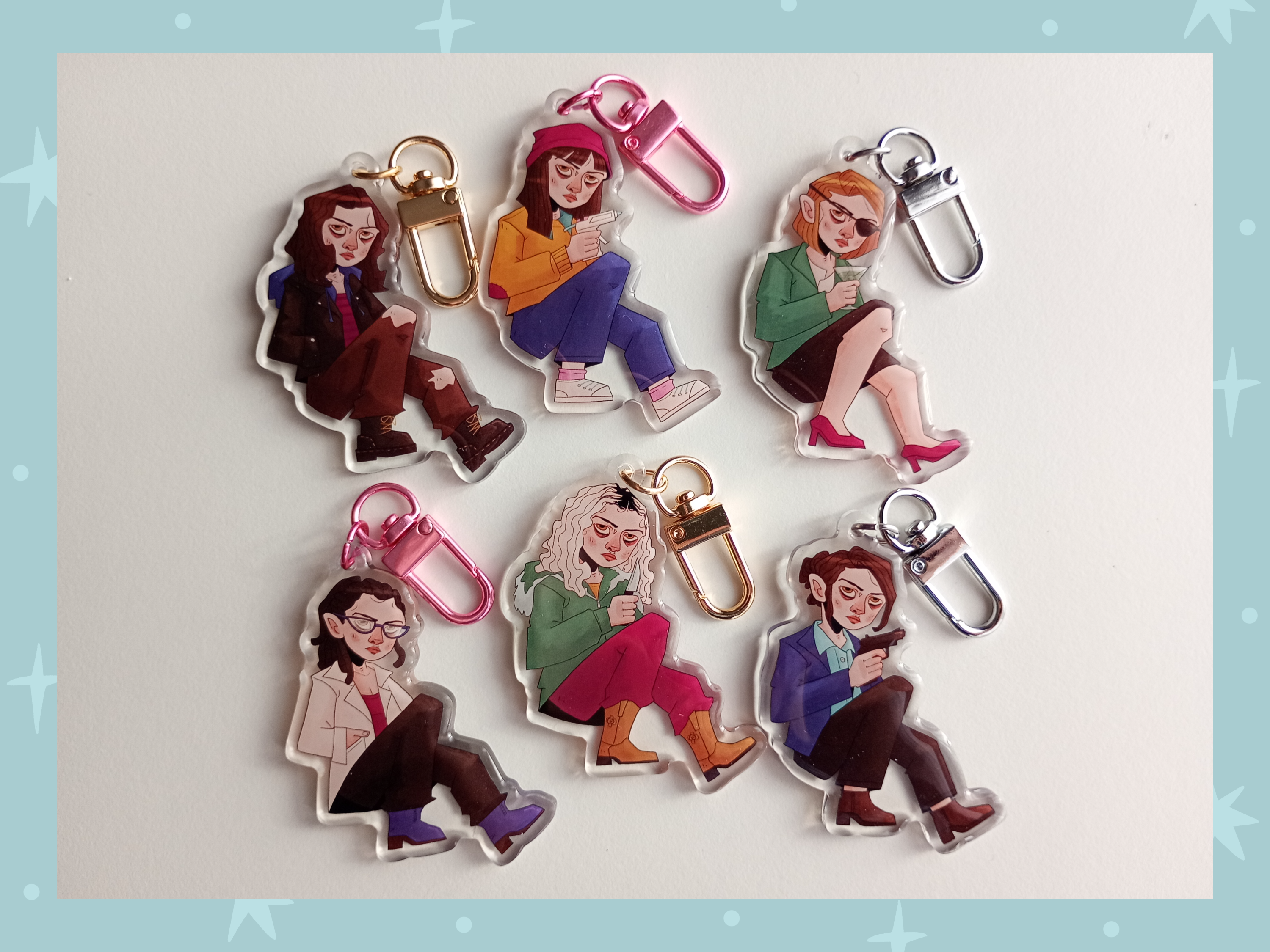 Orphan Black Acrylic Keychains