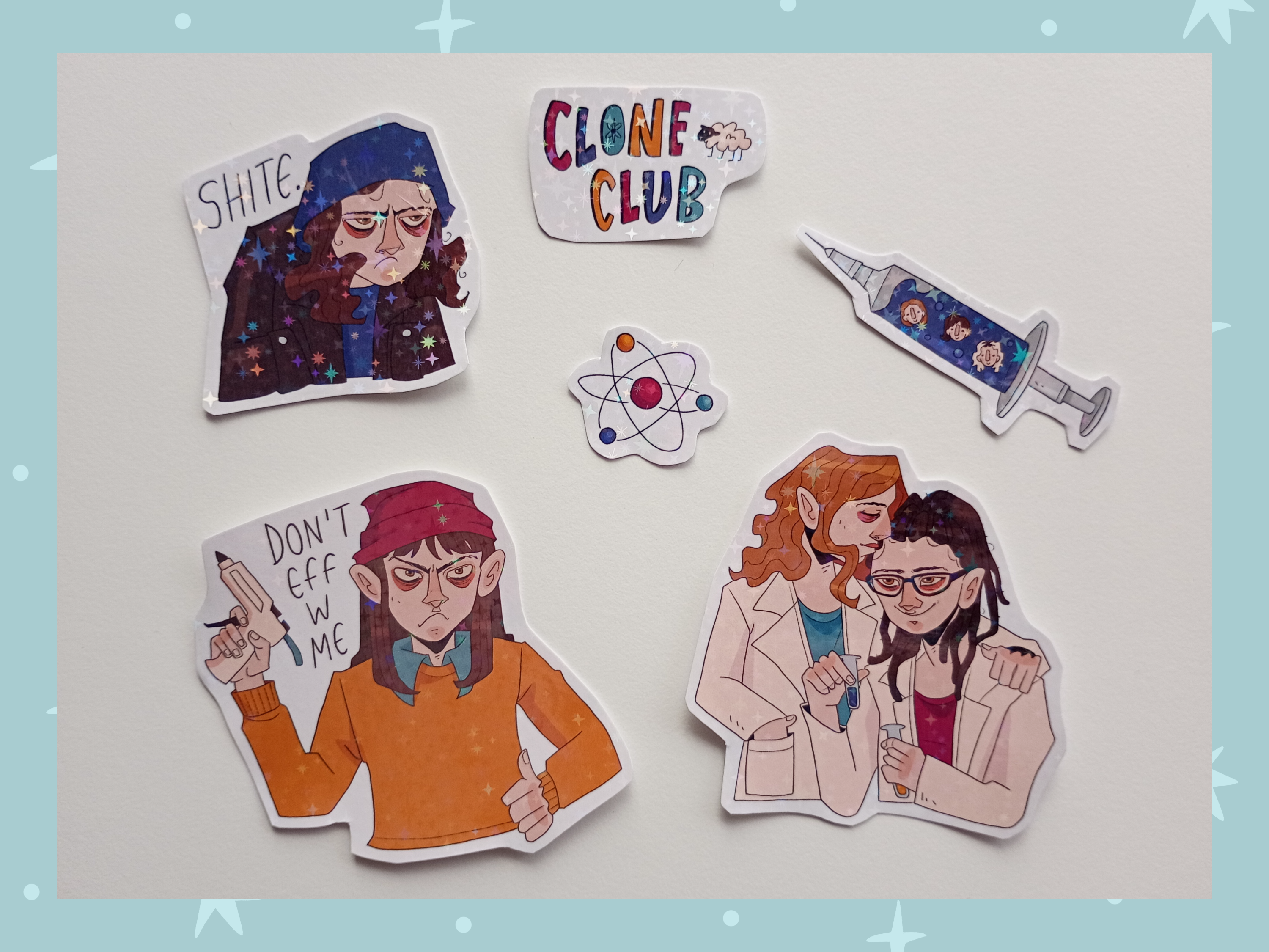 Orphan Black Sticker Pack