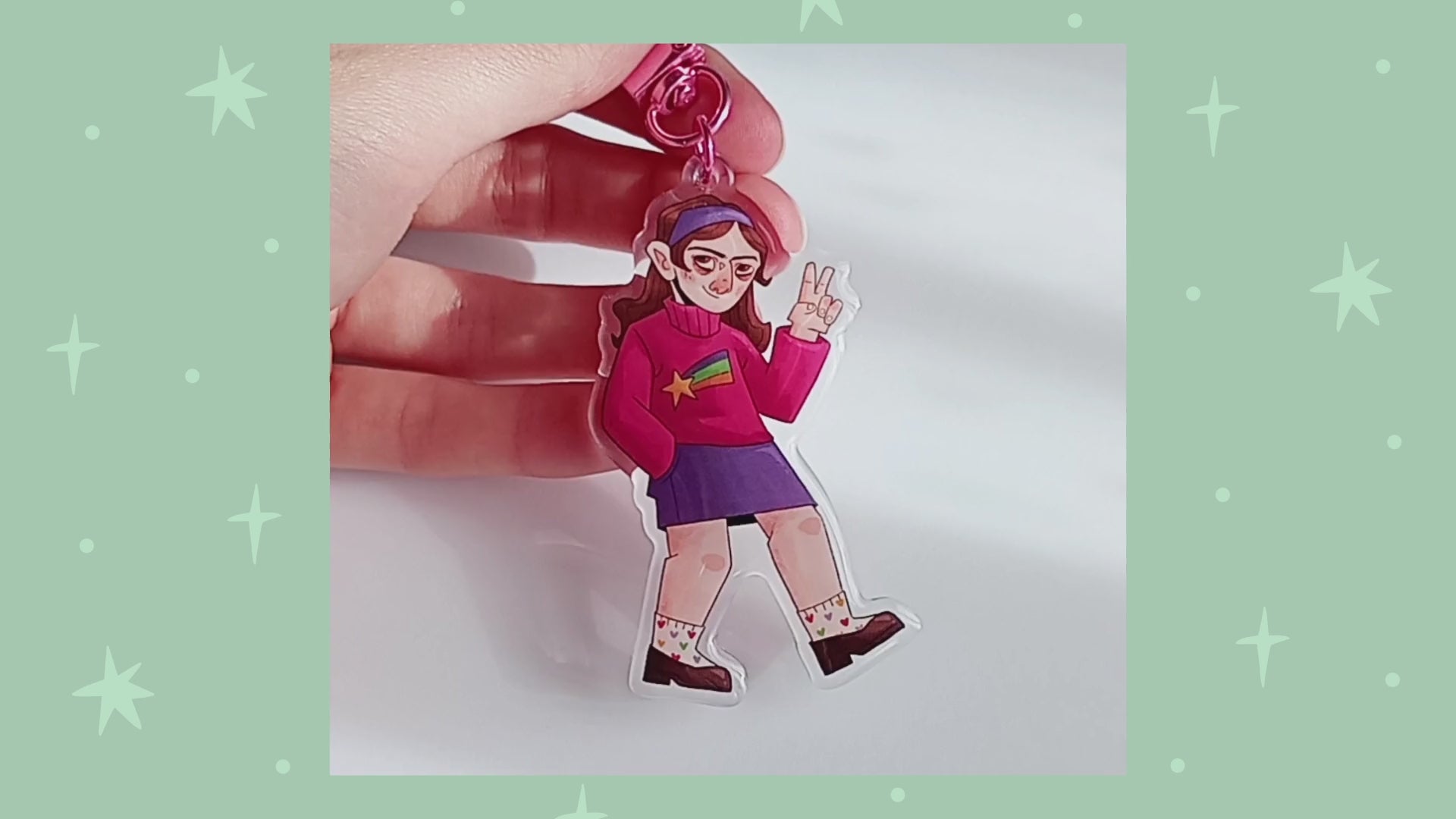Gravity Falls Acrylic Keychains