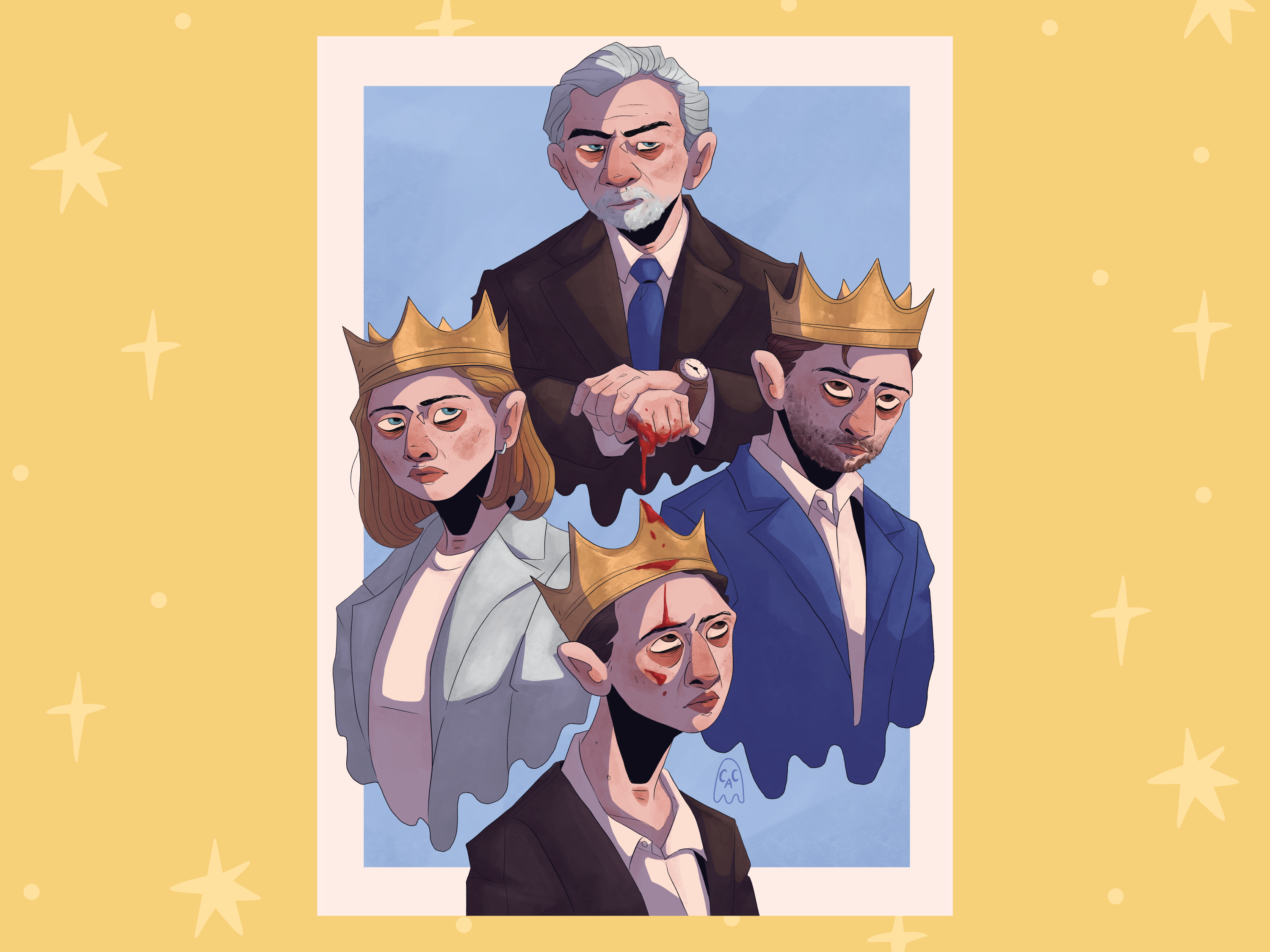 Succession Roy Family Art Print