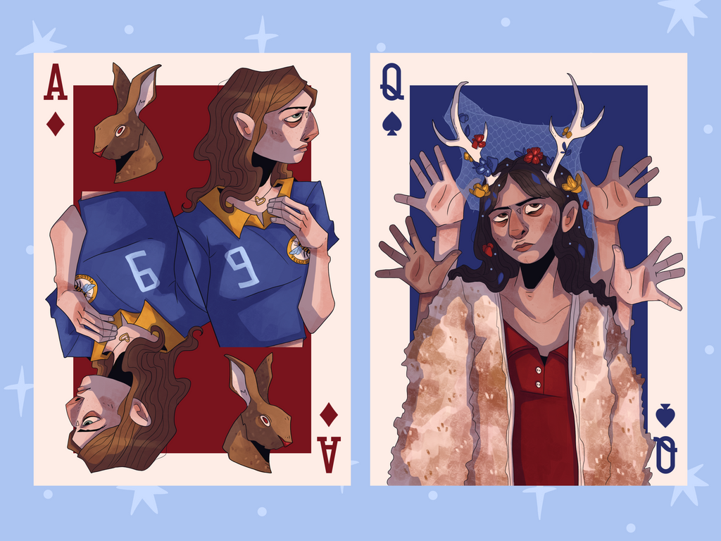 Yellowjackets Playing Cards Art Prints