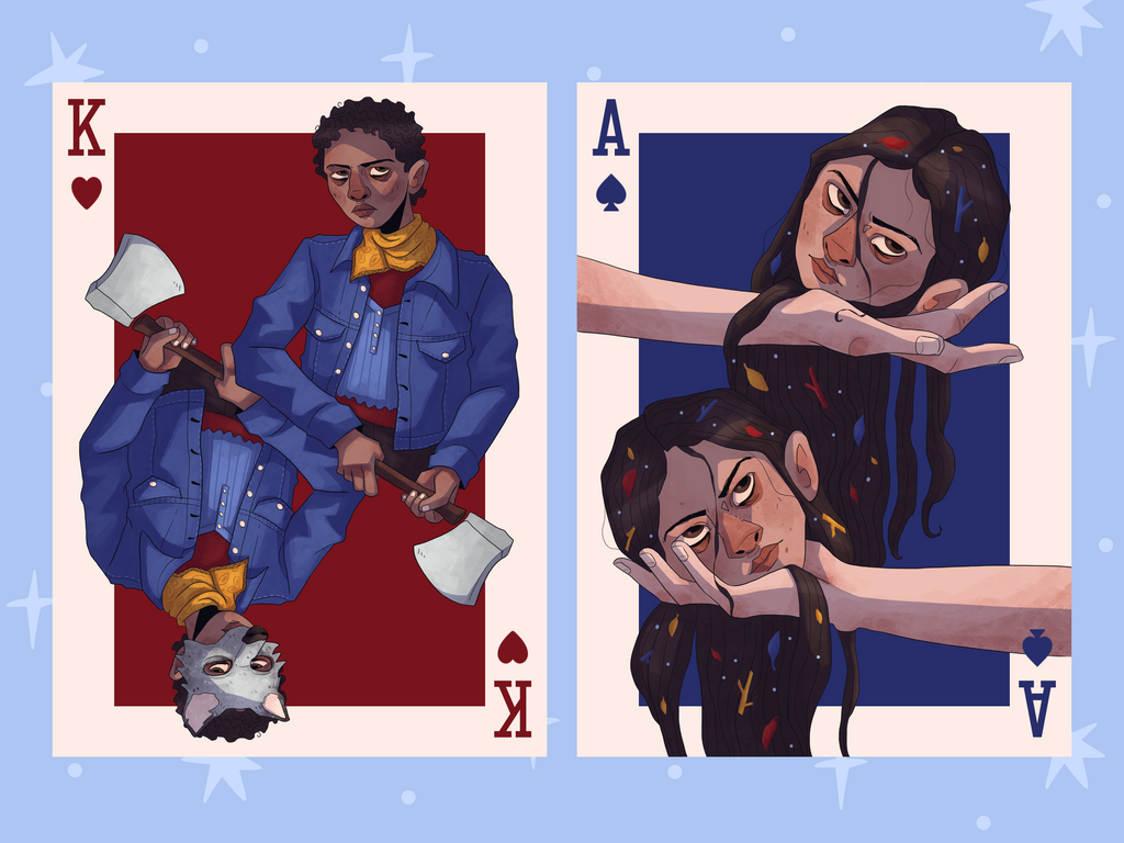 Yellowjackets Playing Cards Art Prints