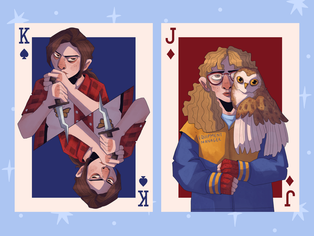 Yellowjackets Playing Cards Art Prints