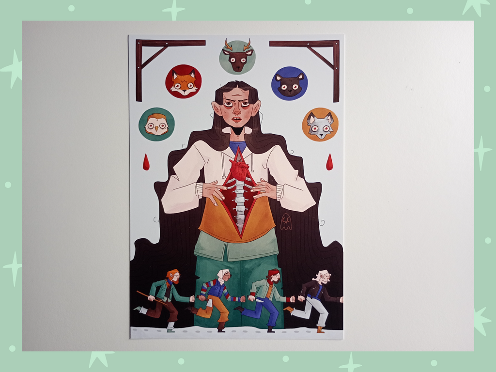 Yellowjackets The Hunt Art Print